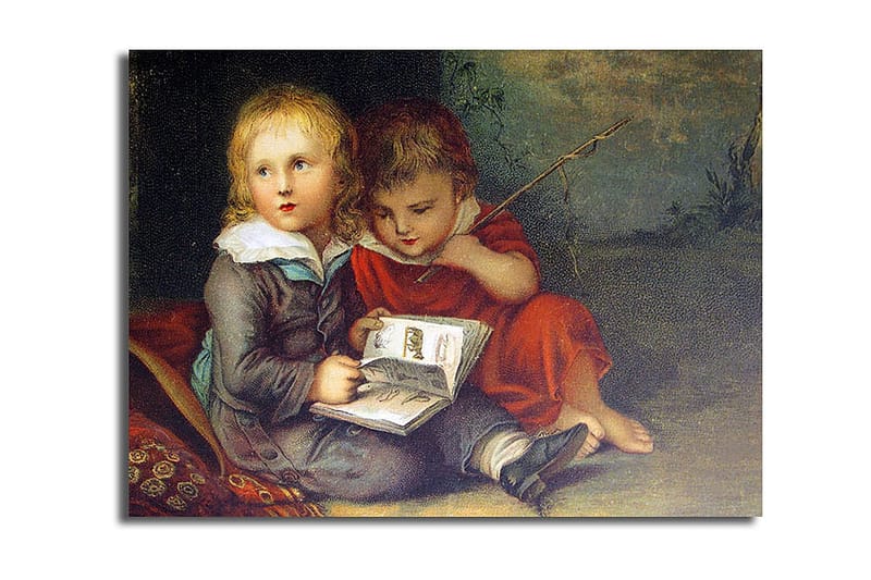 Dekorativ Canvasbilde 28x38 cm, Flerfarget