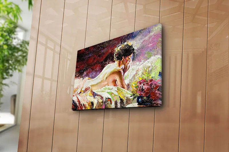 Dekorativ Canvasbilde 28x38 cm - Flerfarget - Innredning - Bilder & kunst - Lerretsbilder