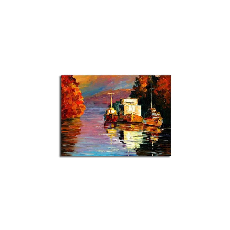 Dekorativ Canvasbilde 28x38 cm - Flerfarget - Innredning - Bilder & kunst - Lerretsbilder