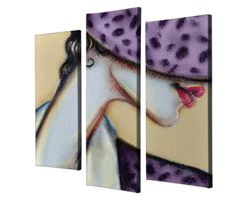 Dekorativ Canvasbilde 3-Deler 45x20 cm - Flerfarget - Innredning - Bilder & kunst - Lerretsbilder