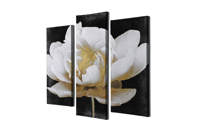 Dekorativ Canvasbilde 3-Deler 45x20 cm, Flerfarget