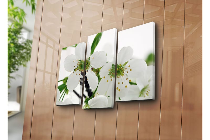 Dekorativ Canvasbilde 3-Deler 45x20 cm - Flerfarget - Innredning - Bilder & kunst - Lerretsbilder