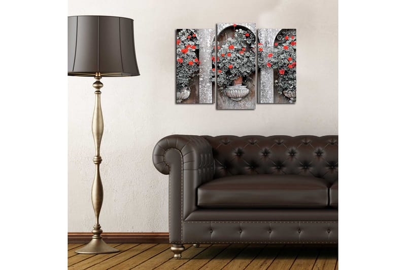 Dekorativ Canvasbilde 3 Deler - Flerfarget - Innredning - Bilder & kunst - Lerretsbilder