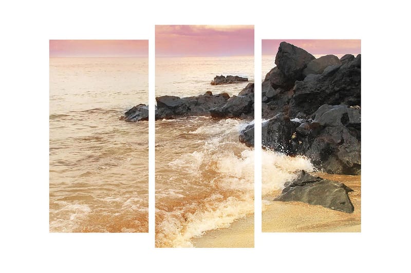 Dekorativ Canvasbilde 3 Deler - Flerfarget - Innredning - Bilder & kunst - Lerretsbilder