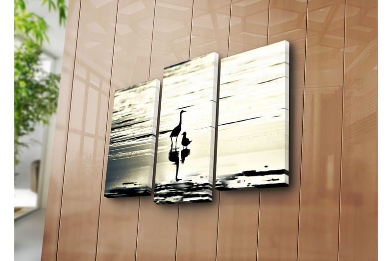 Dekorativ Canvasbilde 3 Deler - Flerfarget - Innredning - Bilder & kunst - Lerretsbilder