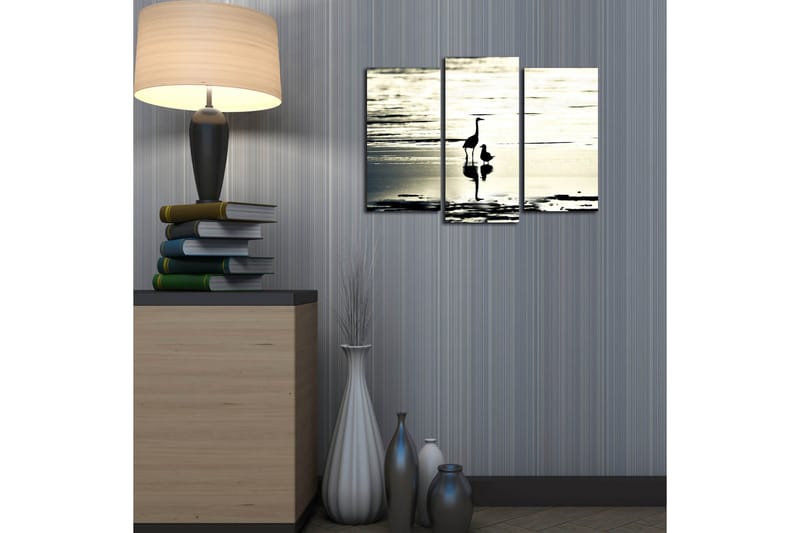 Dekorativ Canvasbilde 3 Deler - Flerfarget - Innredning - Bilder & kunst - Lerretsbilder