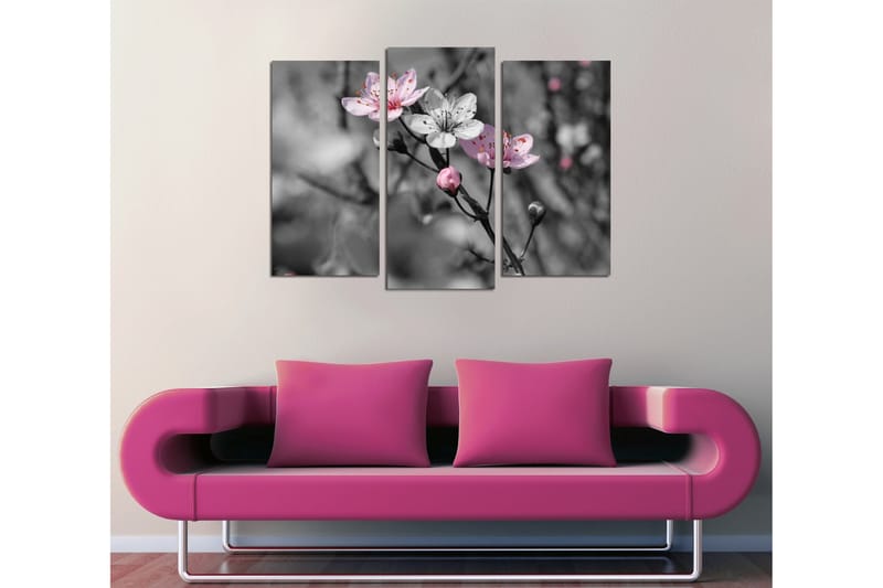 Dekorativ Canvasbilde 3 Deler - Flerfarget - Innredning - Bilder & kunst - Lerretsbilder