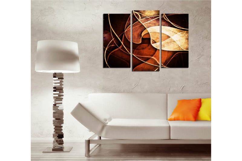 Dekorativ Canvasbilde 3 Deler - Flerfarget - Innredning - Bilder & kunst - Lerretsbilder