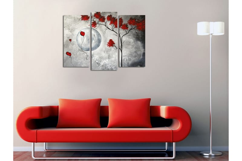 Dekorativ Canvasbilde 3 Deler - Flerfarget - Innredning - Bilder & kunst - Lerretsbilder