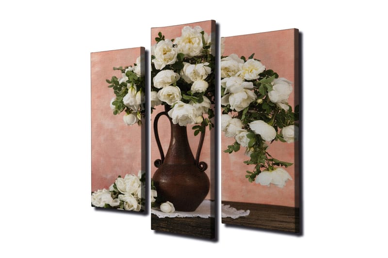 Dekorativ Canvasbilde 3 Deler - Flerfarget - Innredning - Bilder & kunst - Lerretsbilder