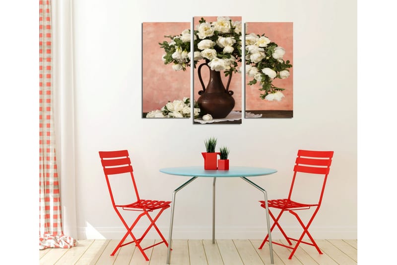 Dekorativ Canvasbilde 3 Deler - Flerfarget - Innredning - Bilder & kunst - Lerretsbilder