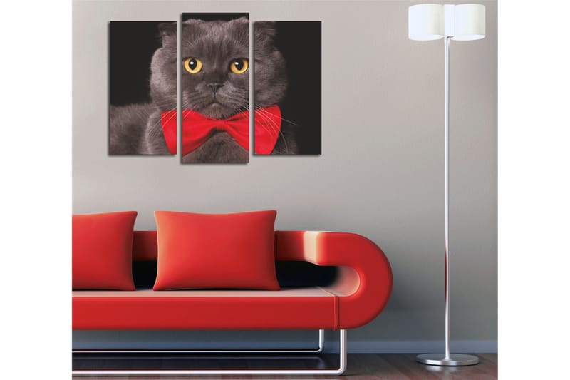 Dekorativ Canvasbilde 3 Deler - Flerfarget - Innredning - Bilder & kunst - Lerretsbilder