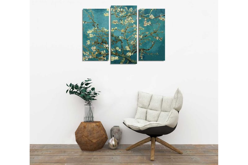 Dekorativ Canvasbilde 3 Deler - Flerfarget - Innredning - Bilder & kunst - Lerretsbilder