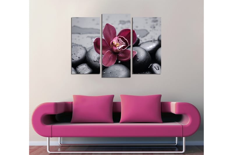Dekorativ Canvasbilde 3 Deler - Flerfarget - Innredning - Bilder & kunst - Lerretsbilder