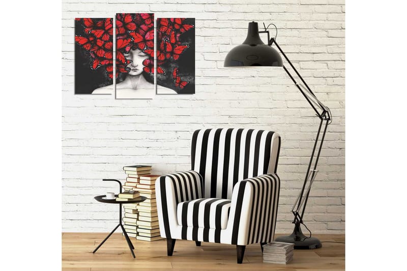 Dekorativ Canvasbilde 3 Deler - Flerfarget - Innredning - Bilder & kunst - Lerretsbilder