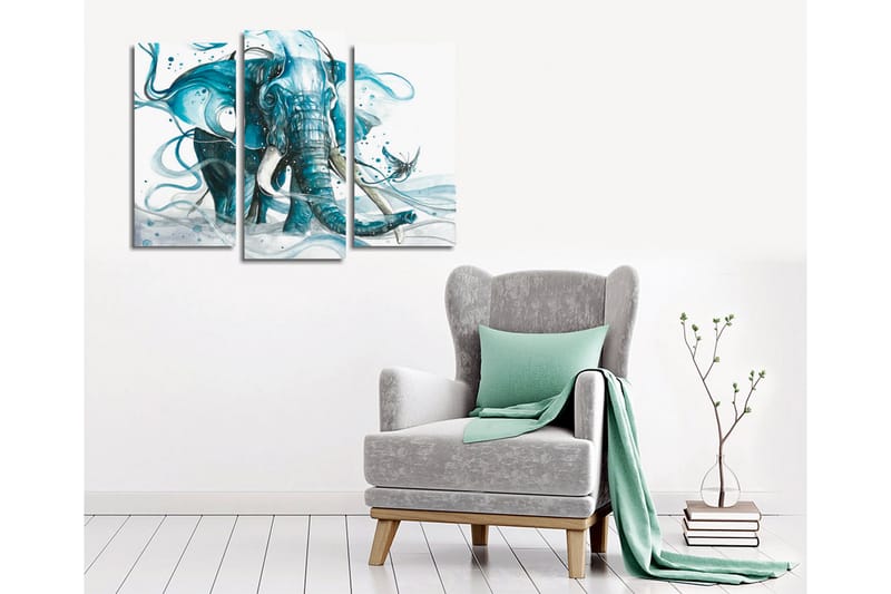 Dekorativ Canvasbilde 3 Deler - Flerfarget - Innredning - Bilder & kunst - Lerretsbilder