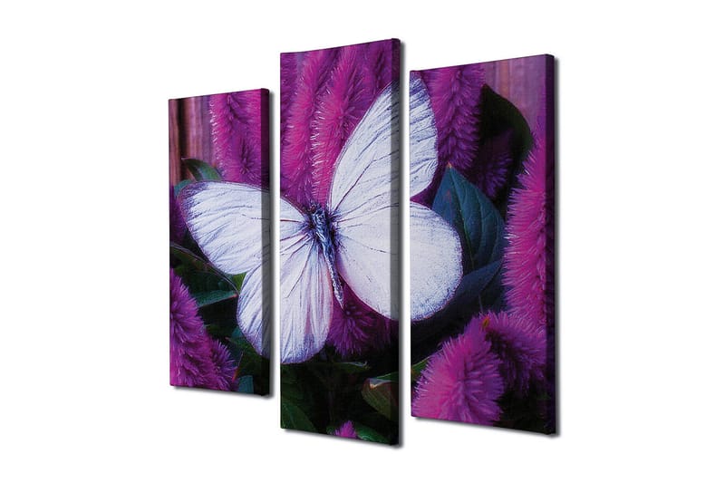 Dekorativ Canvasbilde 3 Deler - Flerfarget - Innredning - Bilder & kunst - Lerretsbilder
