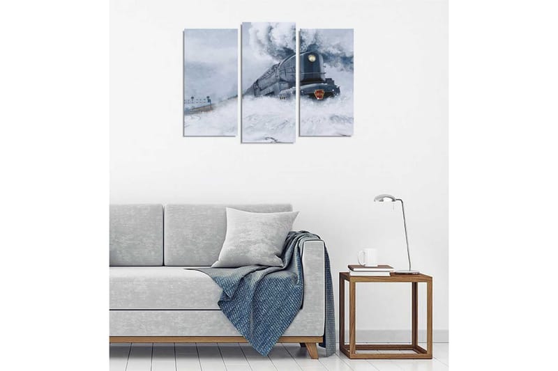 Dekorativ Canvasbilde 3 Deler - Flerfarget - Innredning - Bilder & kunst - Lerretsbilder