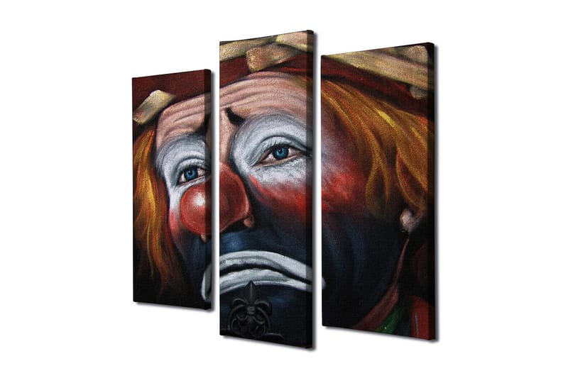 Dekorativ Canvasbilde 3 Deler - Flerfarget - Innredning - Bilder & kunst - Lerretsbilder