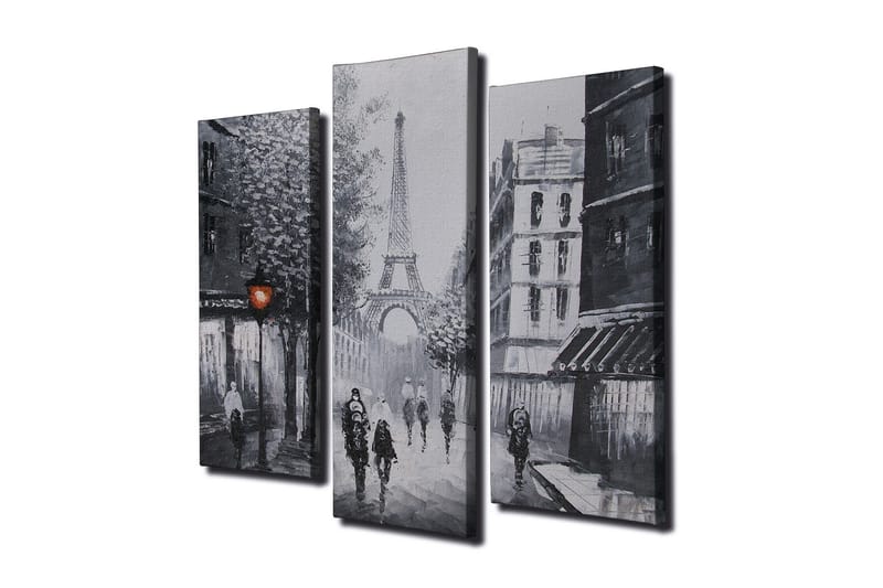 Dekorativ Canvasbilde 3 Deler - Flerfarget - Innredning - Bilder & kunst - Lerretsbilder