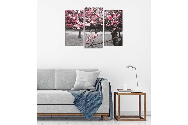 Dekorativ Canvasbilde 3 Deler - Flerfarget - Innredning - Bilder & kunst - Lerretsbilder