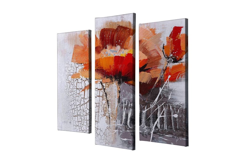 Dekorativ Canvasbilde 3 Deler - Flerfarget - Innredning - Bilder & kunst - Lerretsbilder