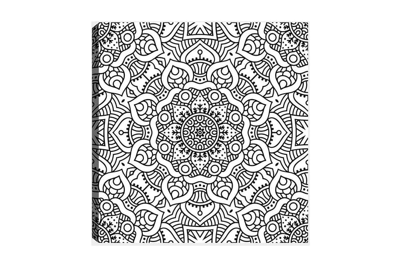 Dekorativ Canvasbilde 30x30 cm - Hvit|Svart - Innredning - Bilder & kunst - Lerretsbilder