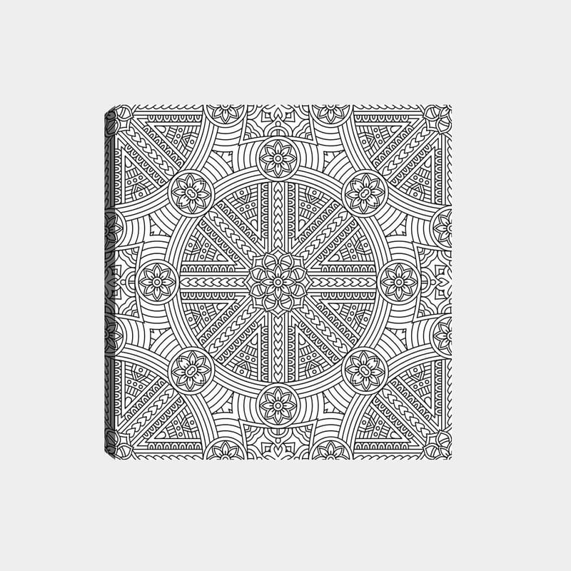 Dekorativ Canvasbilde 30x30 cm - Hvit|Svart - Innredning - Bilder & kunst - Lerretsbilder