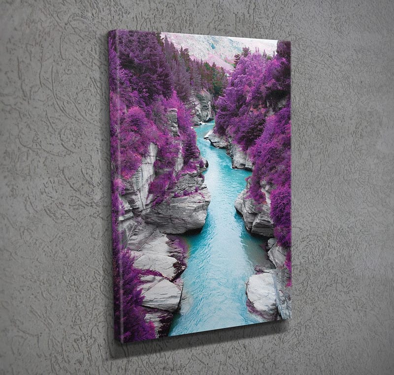 Dekorativ Canvasbilde 30x40 cm - Flerfarget - Innredning - Bilder & kunst - Lerretsbilder