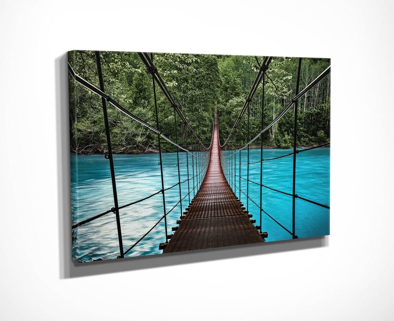 Dekorativ Canvasbilde 30x40 cm - Flerfarget - Innredning - Bilder & kunst - Lerretsbilder