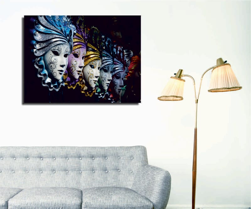 Dekorativ Canvasbilde 30x40 cm - Flerfarget - Innredning - Bilder & kunst - Lerretsbilder