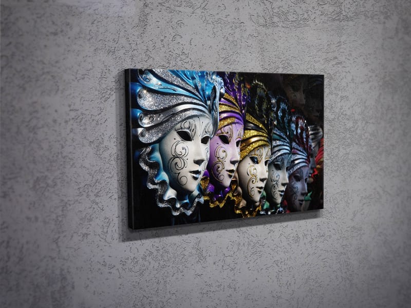Dekorativ Canvasbilde 30x40 cm - Flerfarget - Innredning - Bilder & kunst - Lerretsbilder