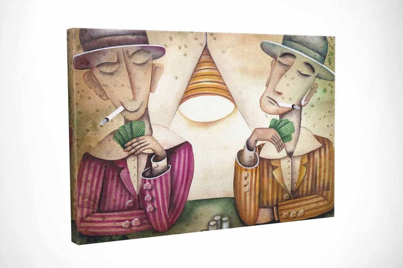 Dekorativ Canvasbilde 30x40 cm - Flerfarget - Innredning - Bilder & kunst - Lerretsbilder