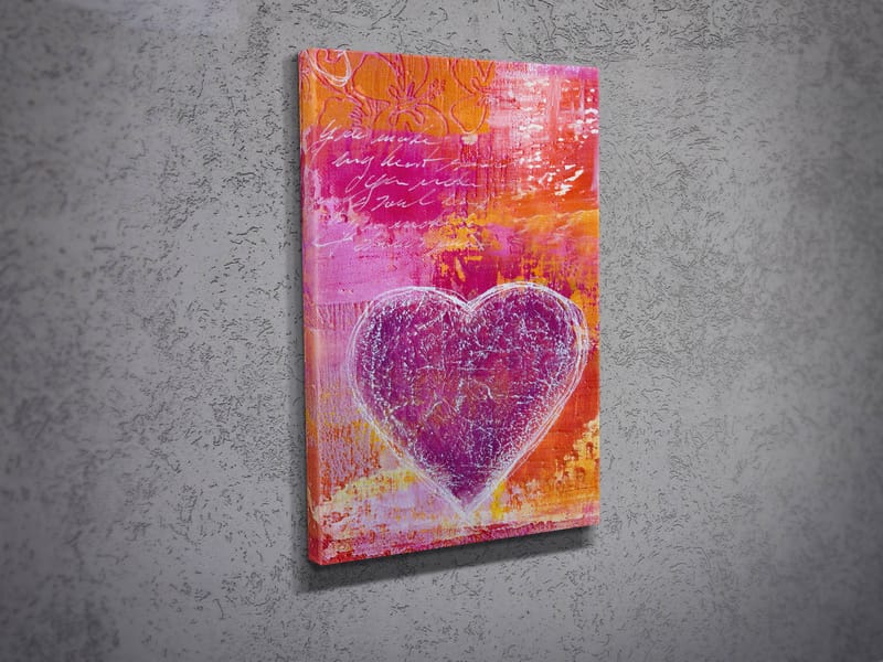 Dekorativ Canvasbilde 30x40 cm - Flerfarget - Innredning - Bilder & kunst - Lerretsbilder