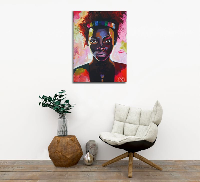 Dekorativ Canvasbilde 30x40 cm - Flerfarget - Innredning - Bilder & kunst - Lerretsbilder