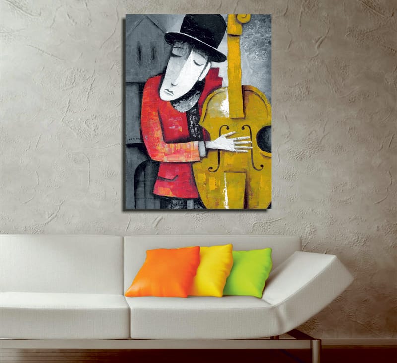 Dekorativ Canvasbilde 30x40 cm - Flerfarget - Innredning - Bilder & kunst - Lerretsbilder