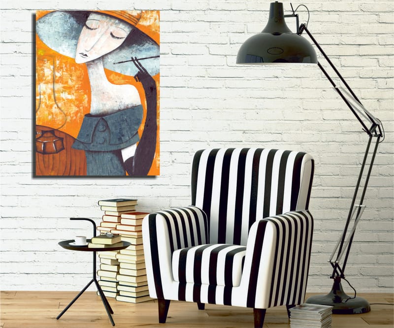 Dekorativ Canvasbilde 30x40 cm - Flerfarget - Innredning - Bilder & kunst - Lerretsbilder