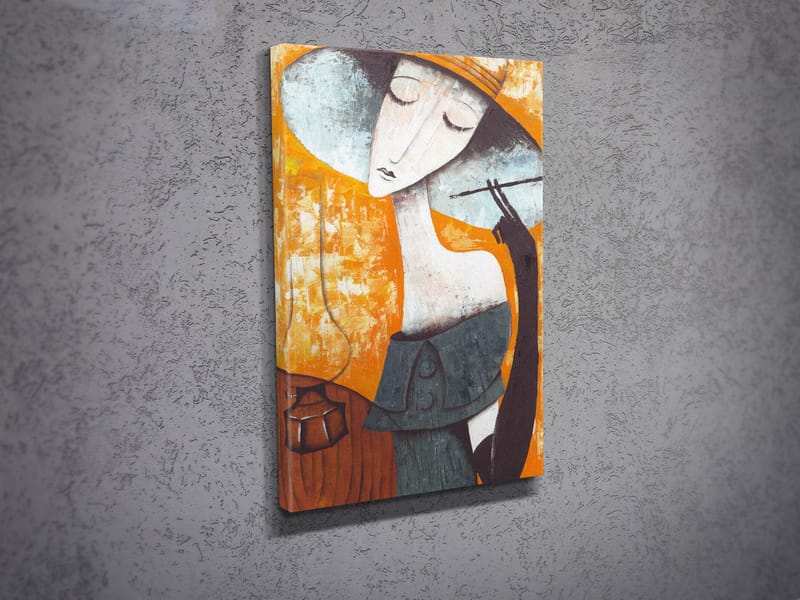 Dekorativ Canvasbilde 30x40 cm - Flerfarget - Innredning - Bilder & kunst - Lerretsbilder