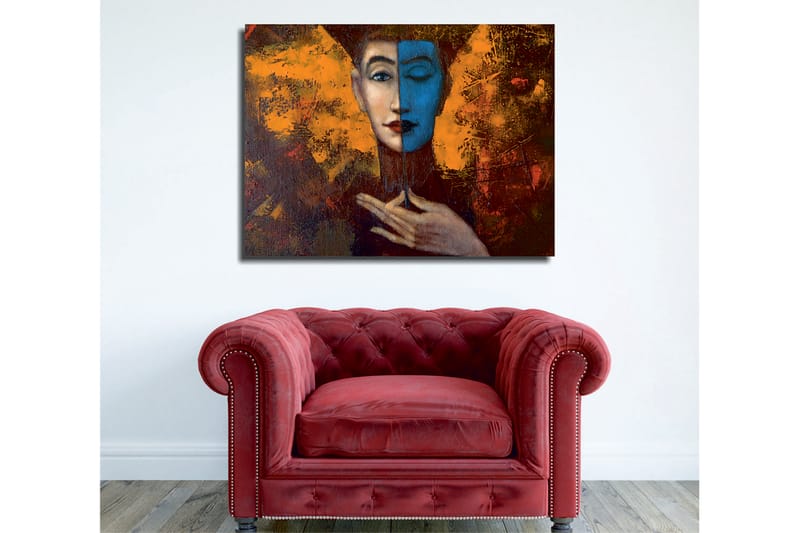 Dekorativ Canvasbilde 30x40 cm - Flerfarget - Innredning - Bilder & kunst - Lerretsbilder