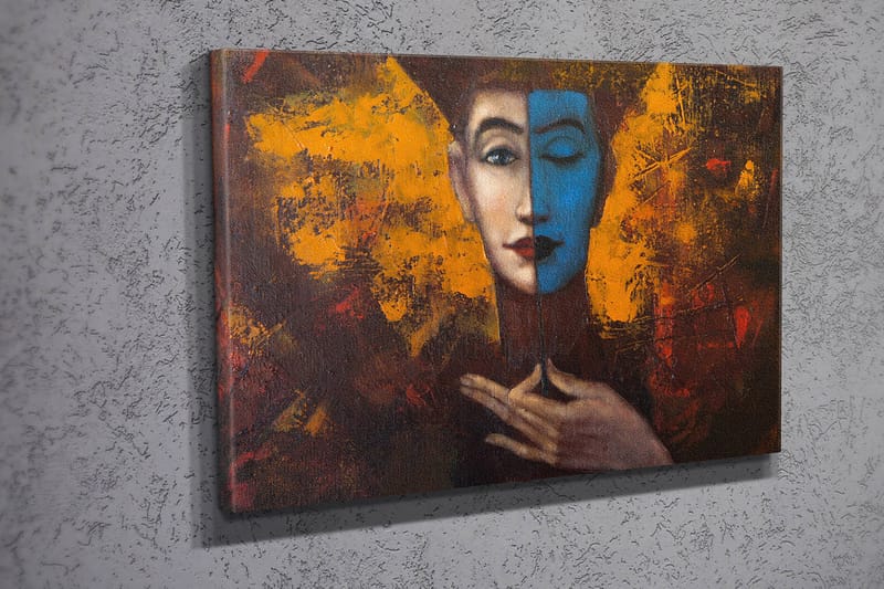 Dekorativ Canvasbilde 30x40 cm - Flerfarget - Innredning - Bilder & kunst - Lerretsbilder