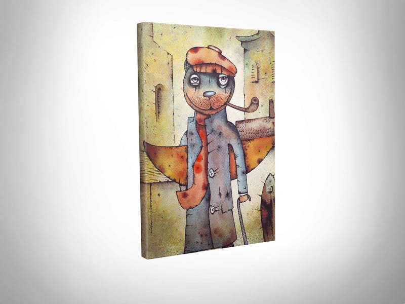 Dekorativ Canvasbilde 30x40 cm - Flerfarget - Innredning - Bilder & kunst - Lerretsbilder