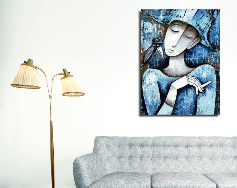 Dekorativ Canvasbilde 30x40 cm - Flerfarget - Innredning - Bilder & kunst - Lerretsbilder