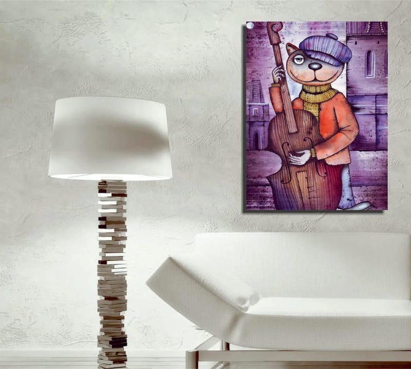 Dekorativ Canvasbilde 30x40 cm - Flerfarget - Innredning - Bilder & kunst - Lerretsbilder