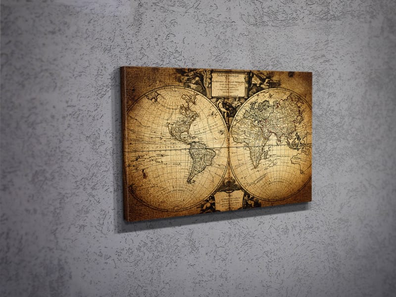 Dekorativ Canvasbilde 30x40 cm - Flerfarget - Innredning - Bilder & kunst - Lerretsbilder