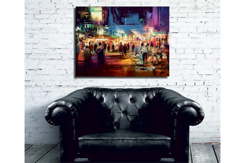 Dekorativ Canvasbilde 30x40 cm - Flerfarget - Innredning - Bilder & kunst - Lerretsbilder