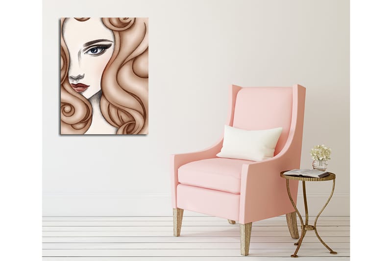 Dekorativ Canvasbilde 30x40 cm - Flerfarget - Innredning - Bilder & kunst - Lerretsbilder