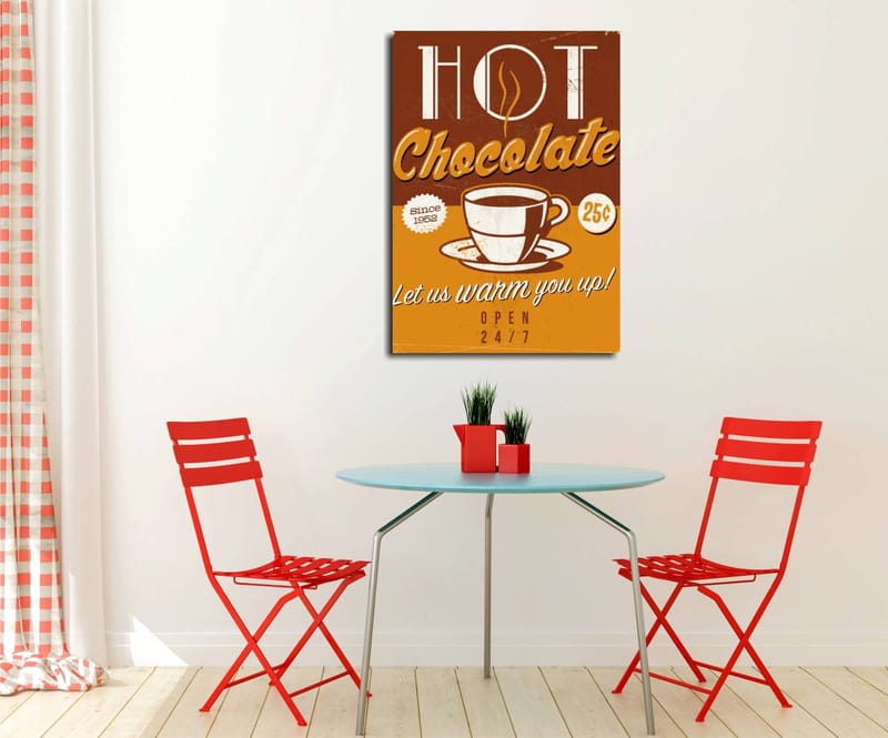 Dekorativ Canvasbilde 30x40 cm - Flerfarget - Innredning - Bilder & kunst - Lerretsbilder