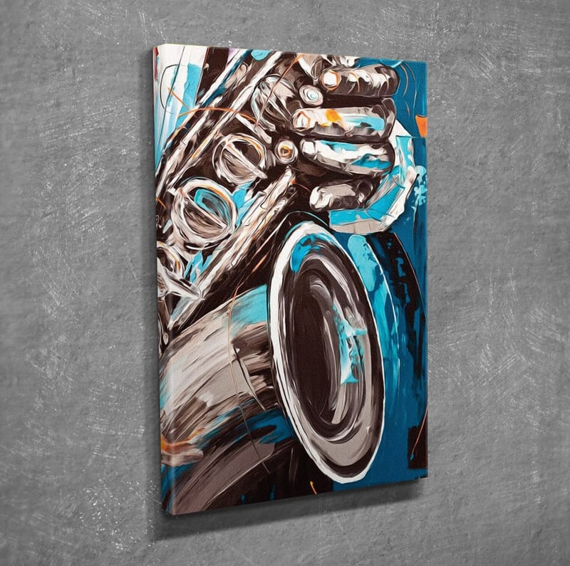Dekorativ Canvasbilde 30x40 cm - Flerfarget - Innredning - Bilder & kunst - Lerretsbilder