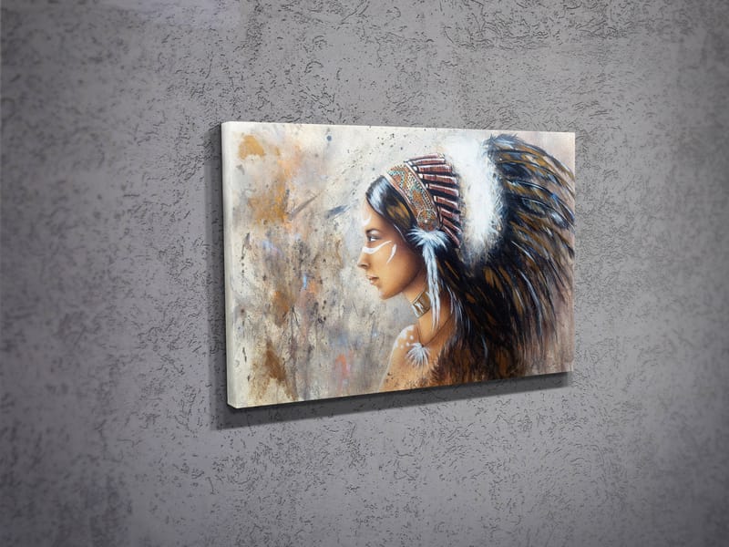 Dekorativ Canvasbilde 30x40 cm - Flerfarget - Innredning - Bilder & kunst - Lerretsbilder