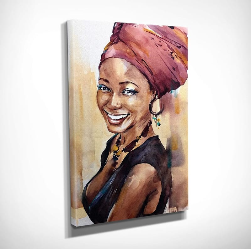 Dekorativ Canvasbilde 30x40 cm - Flerfarget - Innredning - Bilder & kunst - Lerretsbilder